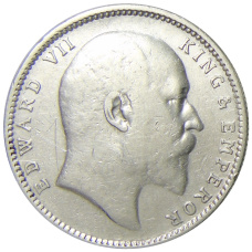Монета 1 рупия 1906 года Британская Индия (реверс)