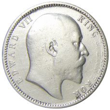 Монета 1 рупия 1906 года Британская Индия (реверс)