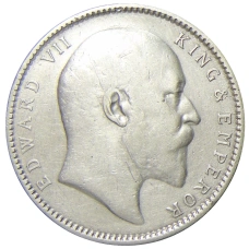 Монета 1 рупия 1906 года Британская Индия (реверс)