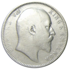 Монета 1 рупия 1906 года Британская Индия (реверс)
