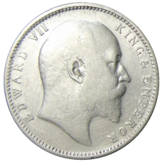 Монета 1 рупия 1906 года Британская Индия (реверс)