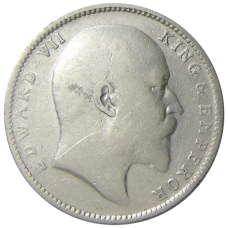 Монета 1 рупия 1906 года Британская Индия (реверс)