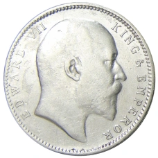 Монета 1 рупия 1906 года Британская Индия (реверс)