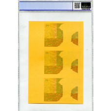 Банкнота 500 куна 1993(1994) года Хорватия  (в слабе PCGS Gem UNC 68) — неразрезанный лист, пробный (вид 2)