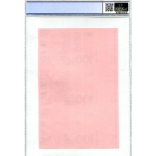 Банкнота 1000 куна 1993(1994) года Хорватия  (в слабе PCGS Gem UNC 68) — неразрезанный лист, пробный (вид 2)