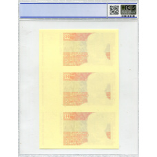 Банкнота 20 куна 1993(1994) года Хорватия  (в слабе PCGS Gem UNC 68) — неразрезанный лист, пробный (вид 2)