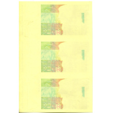 Банкнота 5 куна 1993(1994) года Хорватия — неразрезанный лист, пробный (вид 2)