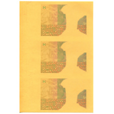 Банкнота 500 куна 1993(1994) года Хорватия — неразрезанный лист, пробный (вид 2)