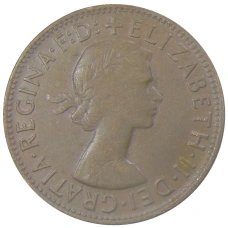 Монета 1 пенни 1962 года Австралия (реверс)