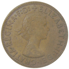 Монета 1 пенни 1962 года Австралия (реверс)