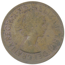 Монета 1 пенни 1964 года Австралия (реверс)