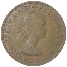 Монета 1 пенни 1964 года Австралия (реверс)