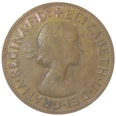 Монета 1 пенни 1964 года Австралия (реверс)