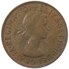 Монета 1 пенни 1961 года Австралия (реверс)