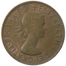 Монета 1 пенни 1961 года Австралия (реверс)