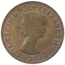 Монета 1 пенни 1964 года Австралия (реверс)