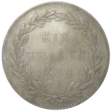 Монета 1 талер 1819 года Германские государства — Гессен-Кассель (реверс)