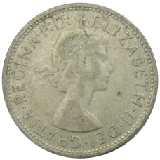 Монета 1 флорин 1954 года Австралия «Королевский визит в Австралию» (реверс)