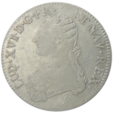 Монета 1 экю 1784 года A Франция (аверс)