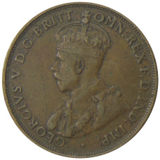 Монета 1 пенни 1921 года Австралия (реверс)