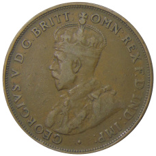 Монета 1 пенни 1921 года Австралия (реверс)