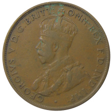 Монета 1 пенни 1933 года Австралия (реверс)