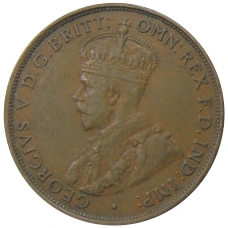 Монета 1 пенни 1933 года Австралия (реверс)