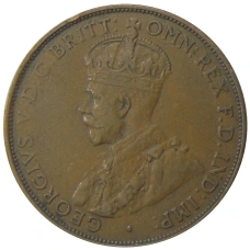 Монета 1 пенни 1936 года Австралия (реверс)