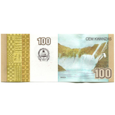 Банкнота 100 кванза 2012 года Ангола (вид 2)