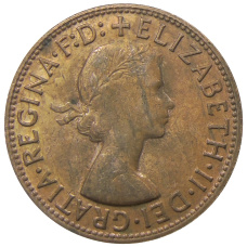 Монета 1 пенни 1964 года Австралия (реверс)