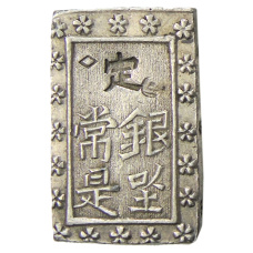 Монета 1 бу 1868-1869 года Япония (реверс)