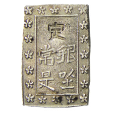 Монета 1 бу 1868-1869 года Япония (реверс)