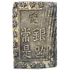 Монета 1 бу 1868-1869 года Япония (реверс)