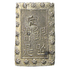 Монета 1 бу 1868-1869 года Япония (реверс)