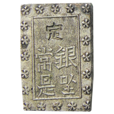 Монета 1 бу 1868-1869 года Япония (реверс)