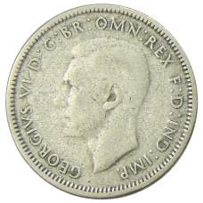 Монета 1 шиллинг 1946 года Австралия (реверс)