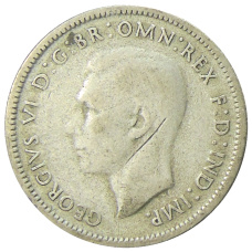 Монета 1 шиллинг 1946 года Австралия (реверс)