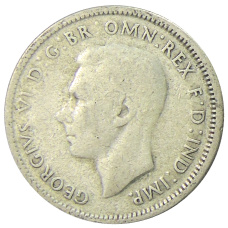 Монета 1 шиллинг 1946 года Австралия (реверс)