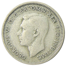 Монета 1 шиллинг 1946 года Австралия (реверс)