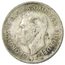 Монета 1 шиллинг 1952 года Австралия (реверс)