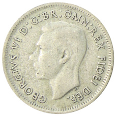 Монета 1 шиллинг 1952 года Австралия (реверс)