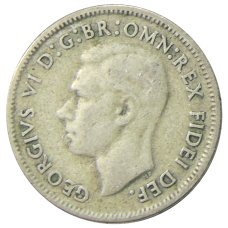 Монета 1 шиллинг 1952 года Австралия (реверс)