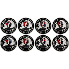 Набор из 8 медалей 2016 года Франция «Чемпионат Европы по футболу UEFA EURO 2016» (вид 2)