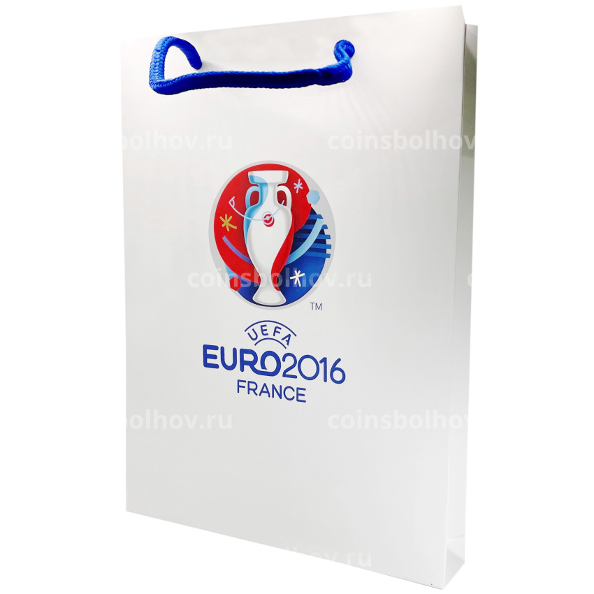 Набор из 8 медалей 2016 года Франция «Чемпионат Европы по футболу UEFA EURO 2016» (вид 4)