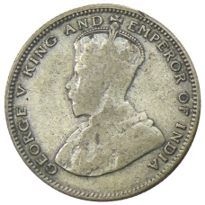 Монета 20 центов 1926 года Стрейтс Сетлментс (реверс)
