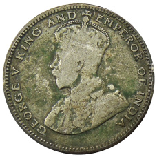 Монета 20 центов 1926 года Стрейтс Сетлментс (реверс)