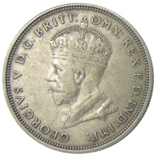 Монета 1 флорин 1927 года Австралия — Открытие здания парламента в Канберре (реверс)