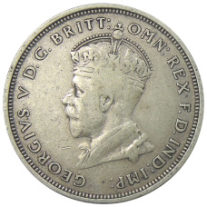 Монета 1 флорин 1927 года Австралия — Открытие здания парламента в Канберре (реверс)