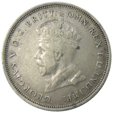 Монета 1 флорин 1927 года Австралия — Открытие здания парламента в Канберре (реверс)