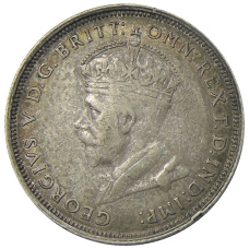 Монета 1 флорин 1927 года Австралия — Открытие здания парламента в Канберре (реверс)